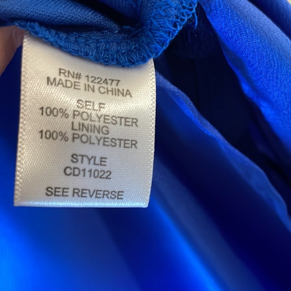 NSR royal blue size small dress nwt! - Picture 7 of 7